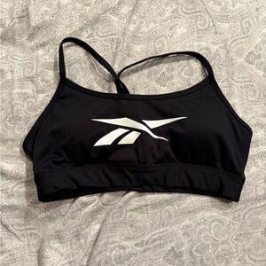 Reebok Black and White Sports Bra
